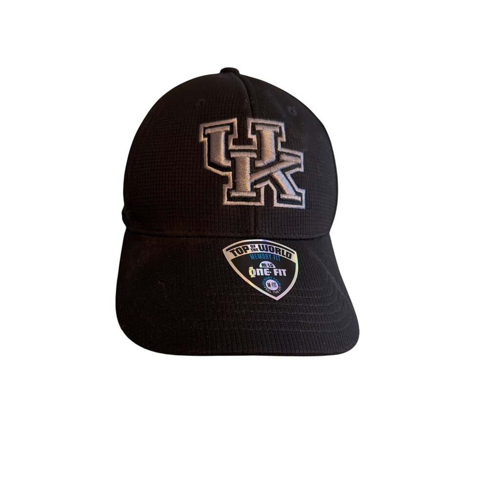 University Of Kentucky Wildcats Black Memory-Fit Baseball Cap One Size‎